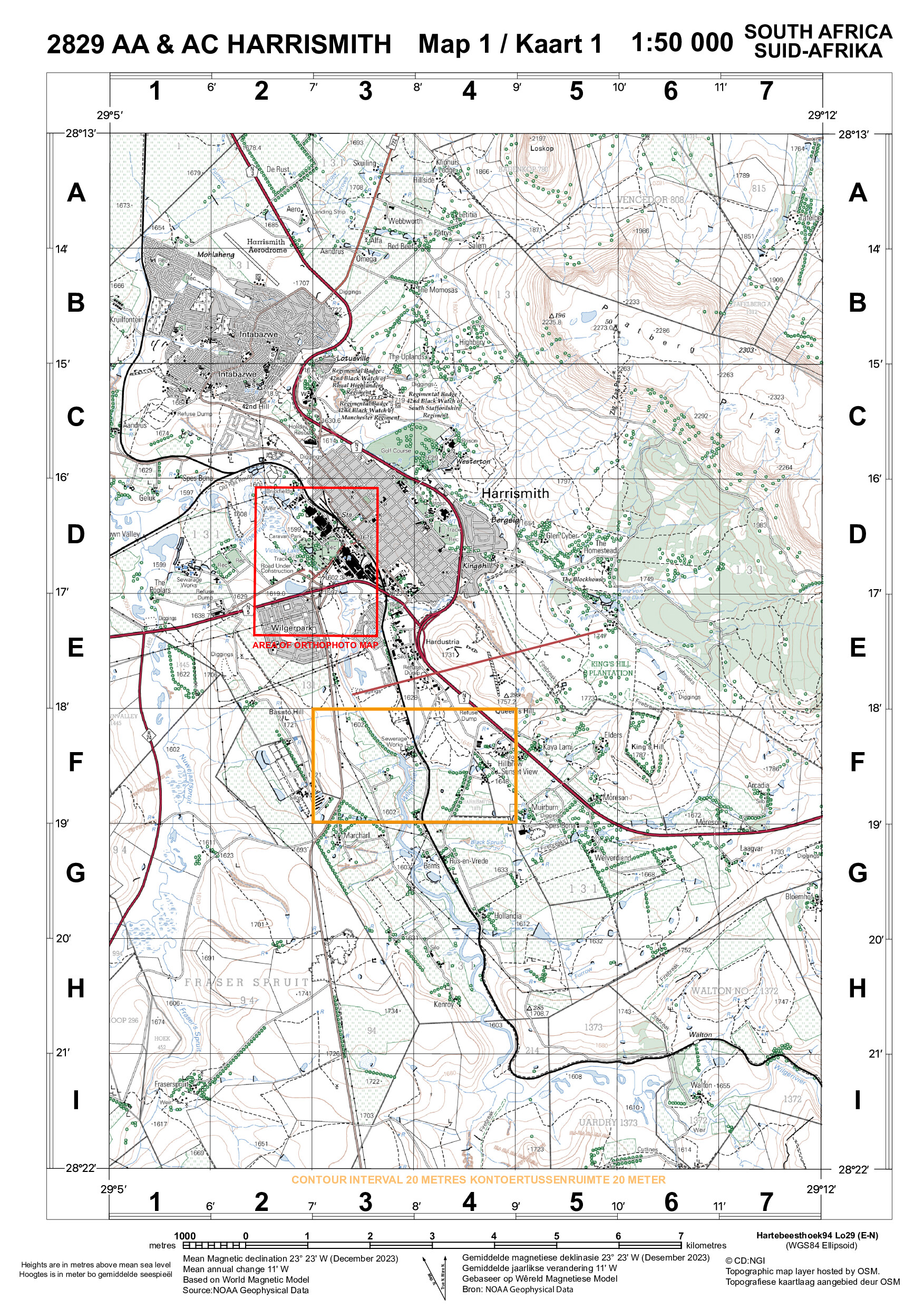 Preview of ISC Geography P2 Harrismith Gr12