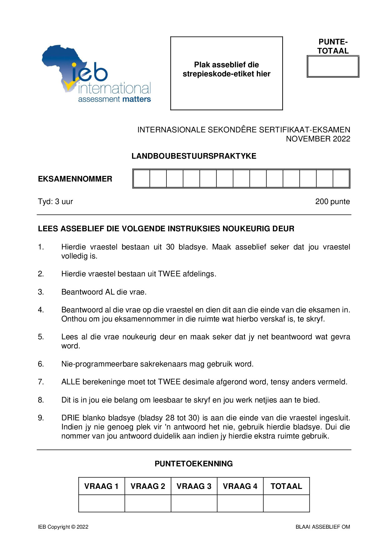 Preview of ISC Agricultural Management Practices (LBP) 2022 Afr Gr12