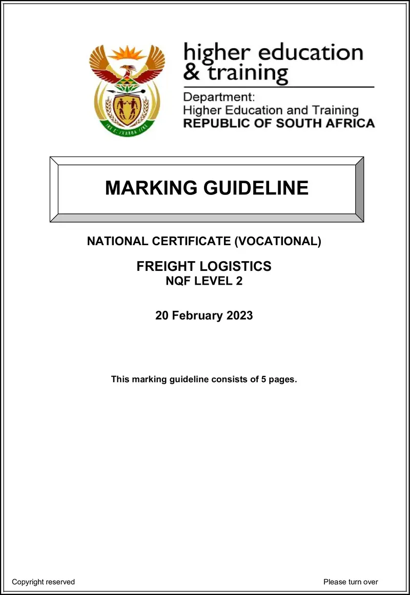 Freight Logistics L2 Mg Supp Feb 2023 Signed Off