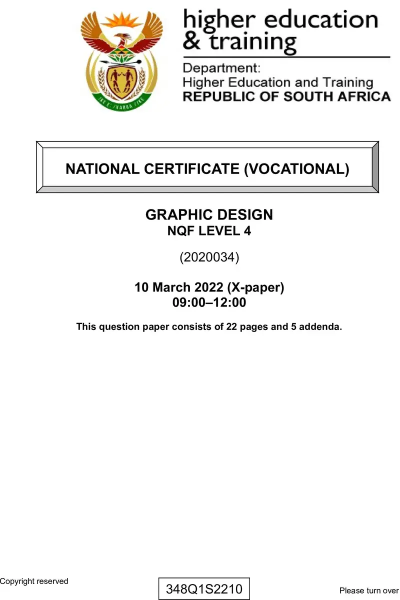 Nc1410 Graphic Design L4 QP Supp Feb 2022 Edited Fopma