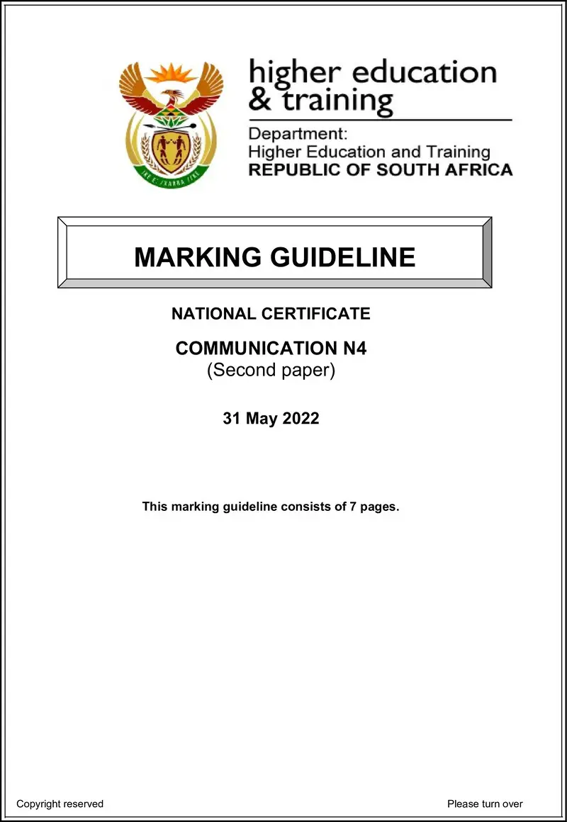 N4 P2 MEMO June 2022 preview