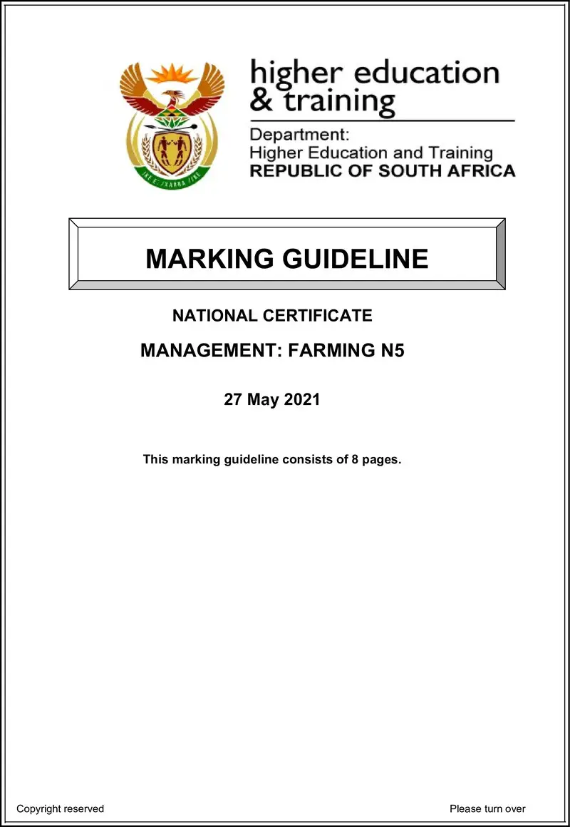 Farming N5 MEMO June 2021 preview