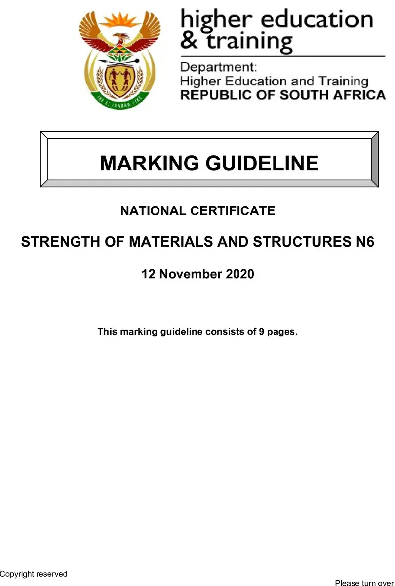 T1660 Strength Of Materials And Structures N6 MG preview