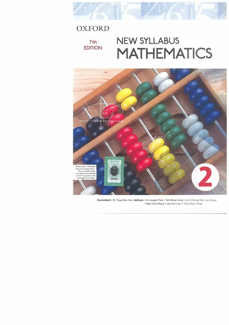 New Maths Book 2