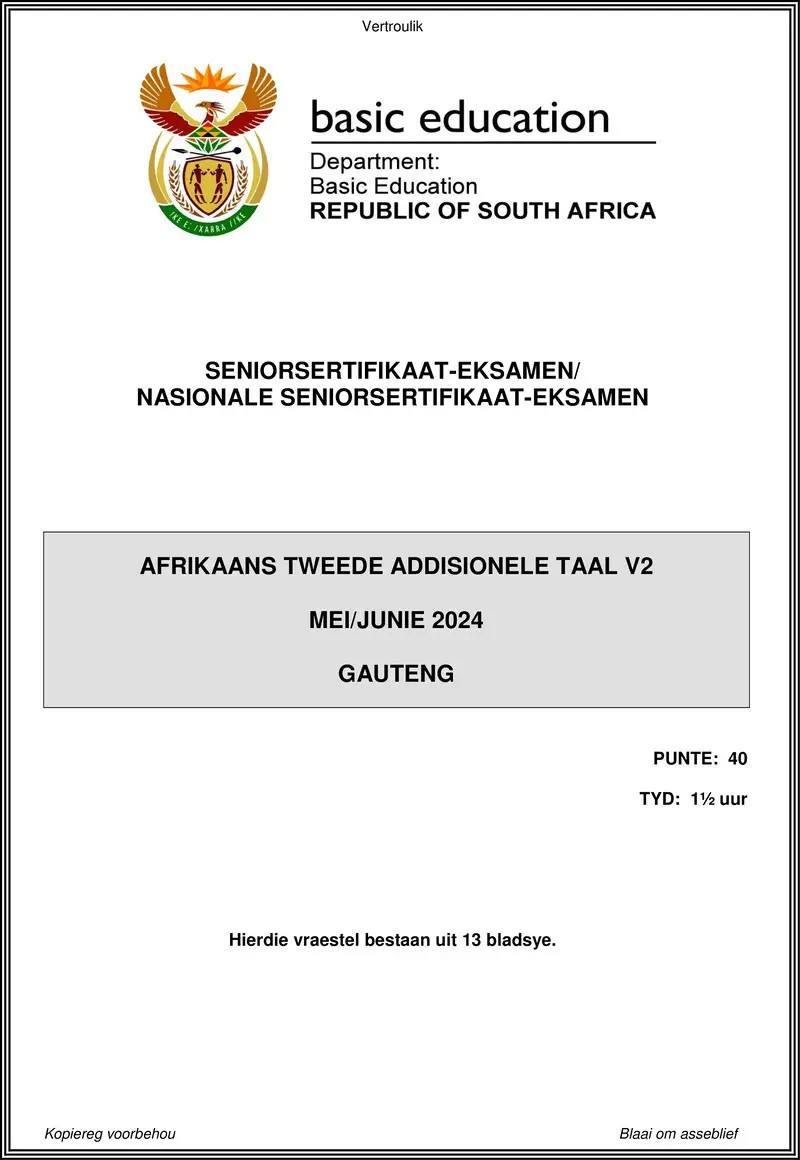 Afr Sal P2 May June 2024 Gauteng