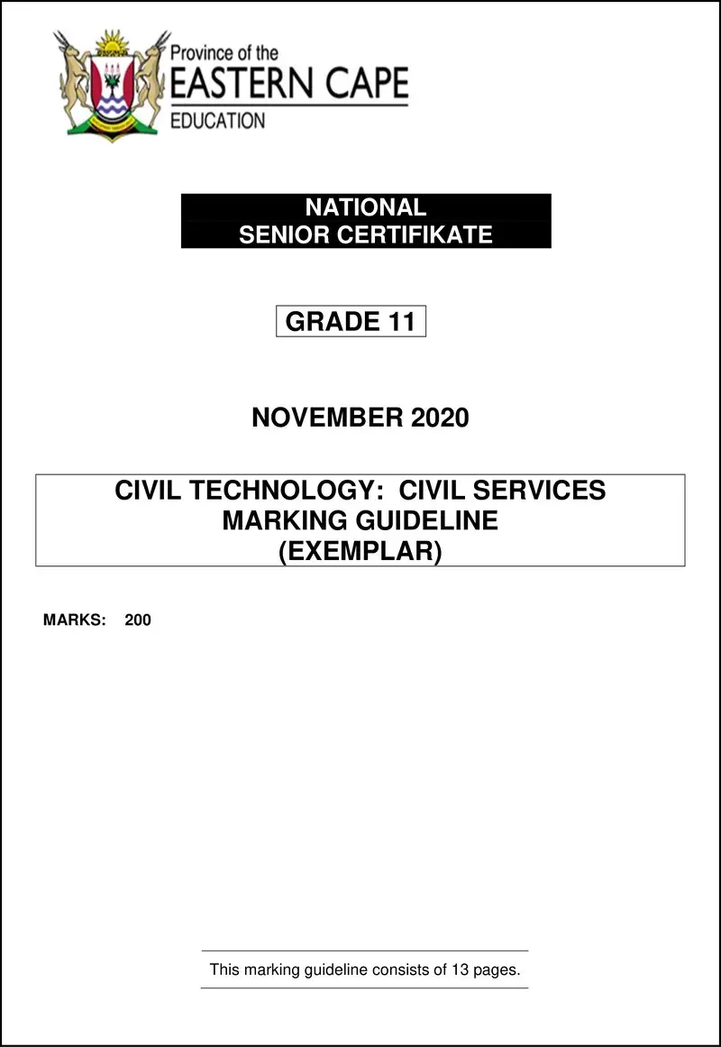 Cvlt Gr11 Memo Revised Eng Nov 2020 Civil Services