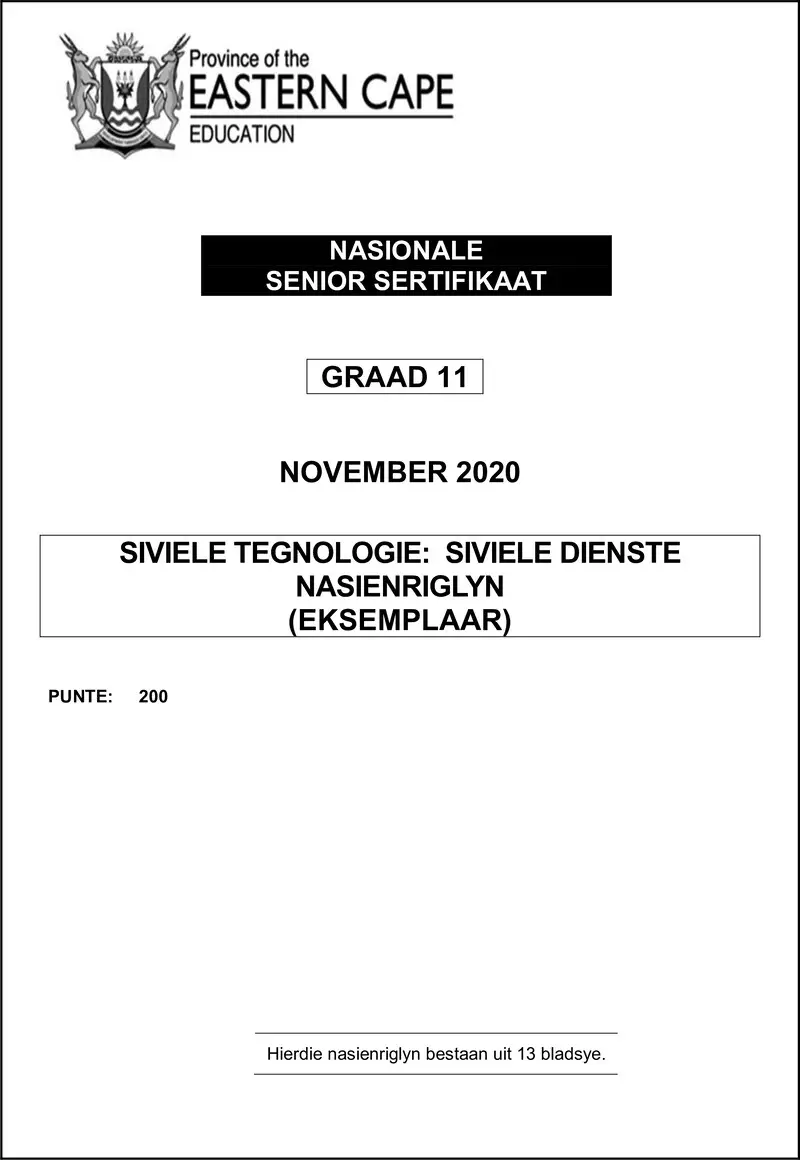 Cvlt Gr11 Memo Nov2020 Siviele Dienste Afr D