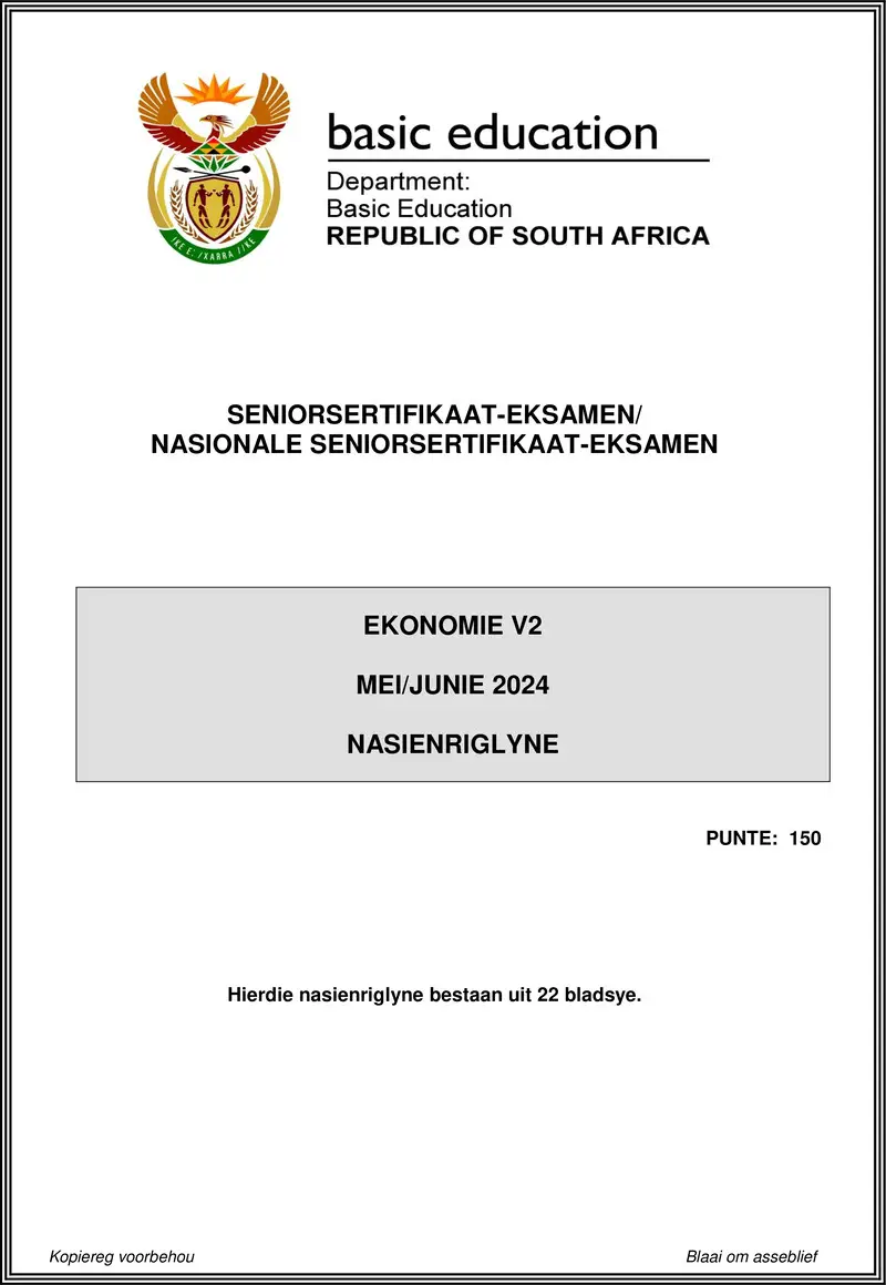 Economics P2 May June 2024 Mg Afr