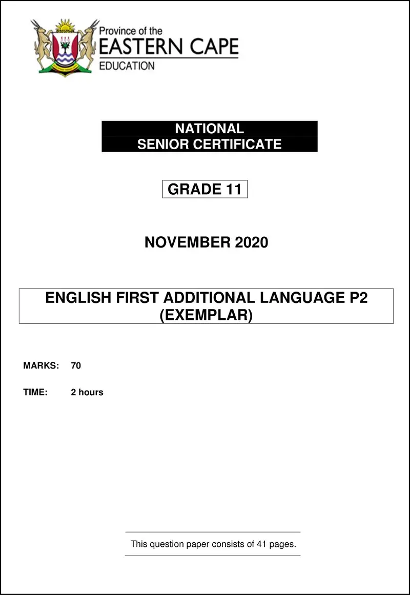 Engfal P2 Gr11 QP Nov2020