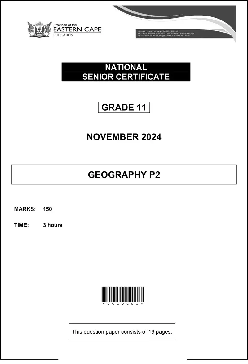 Geography P2 Gr11 QP Nov2024 Eng D