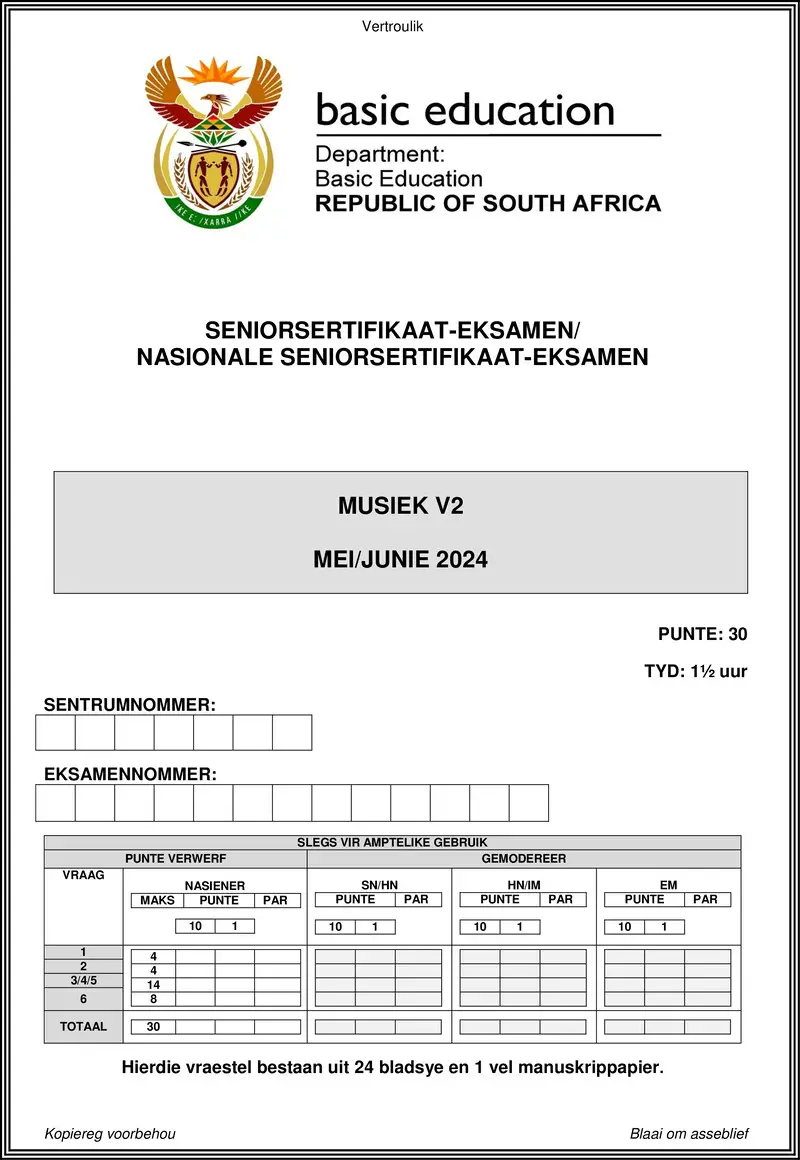 Music P2 May June 2024 Afr