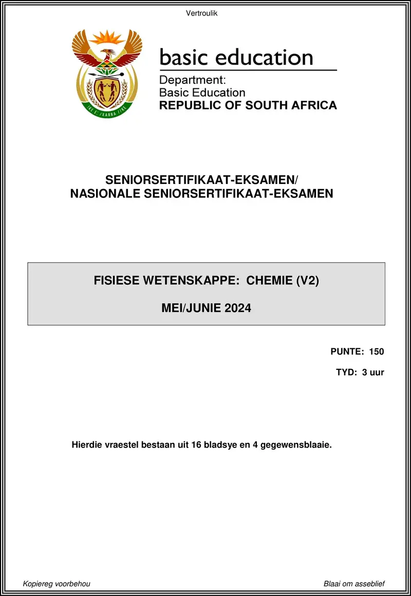 Physical Sciences P2 May June 2024 Afr