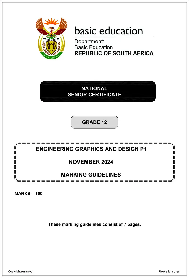 Engineering Graphics Design P1 Nov 2024 Mg Eng Gr12