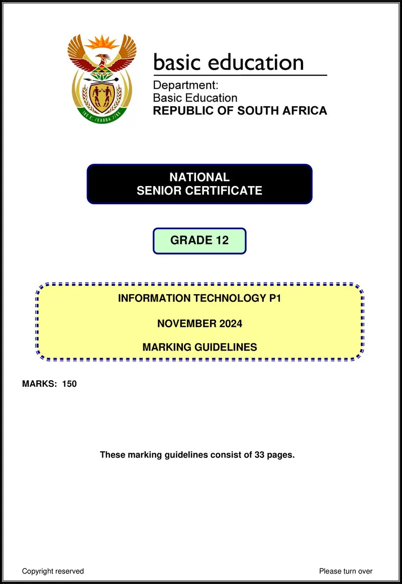 Information Technology P1 Nov 2024 Mg Eng Gr12