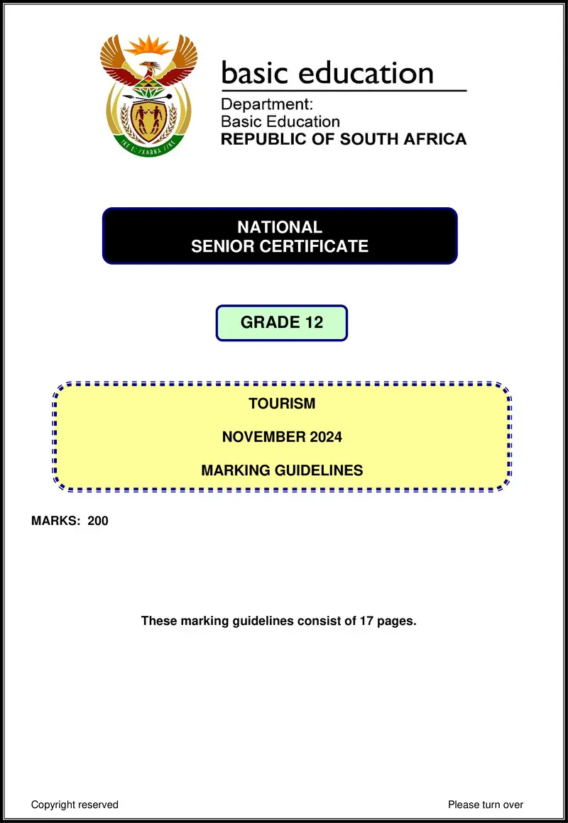 Tourism Nov 2024 Mg Eng Gr12