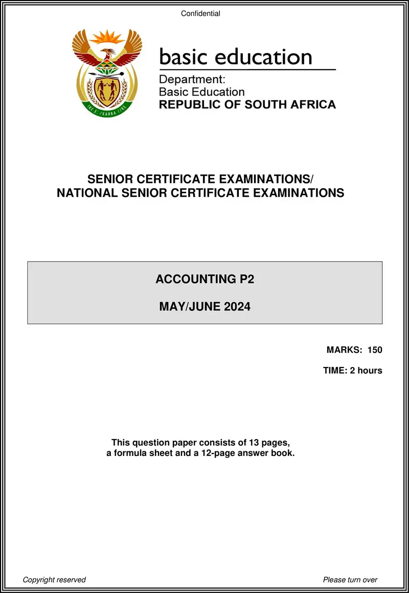 Accounting P2 May June 2024 Eng Gr12
