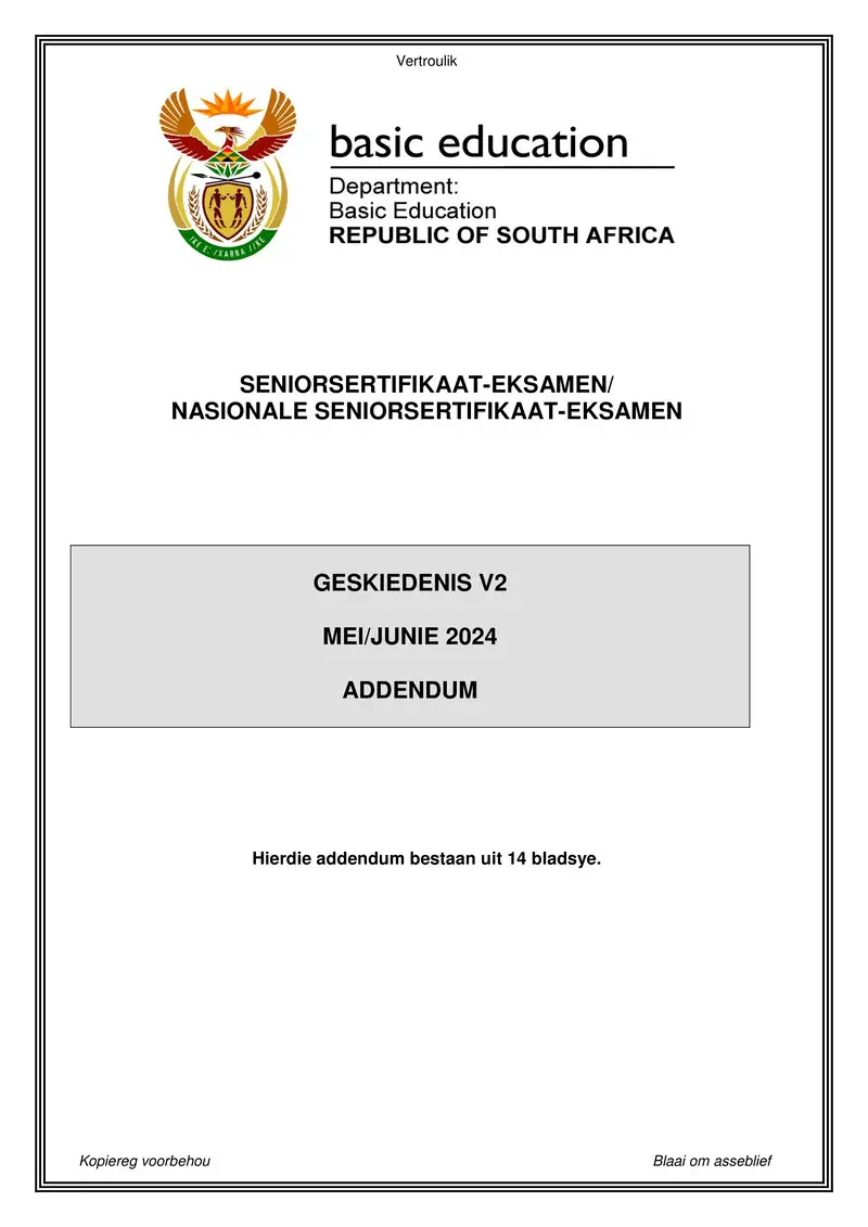 History P2 May June 2024 Addendum Afr Gr12