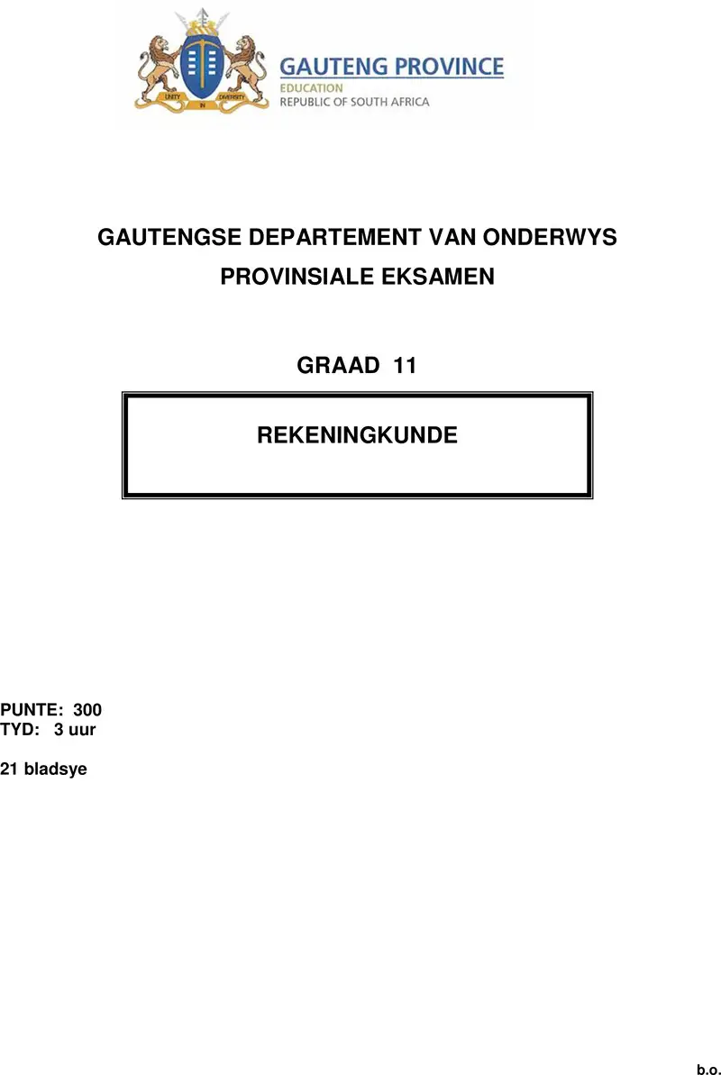 Grade 11 Accounting past paper 2017 – grade 11 provincial exam accounting afr november 2017 qp