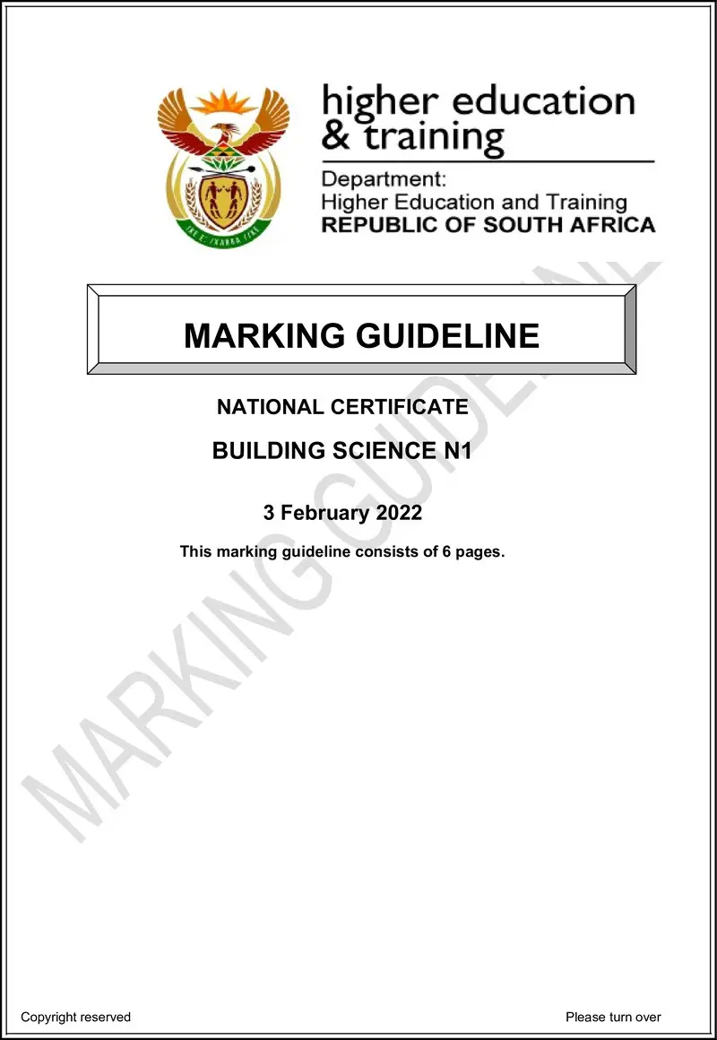 T230 Building Science N1 Memo April 2022