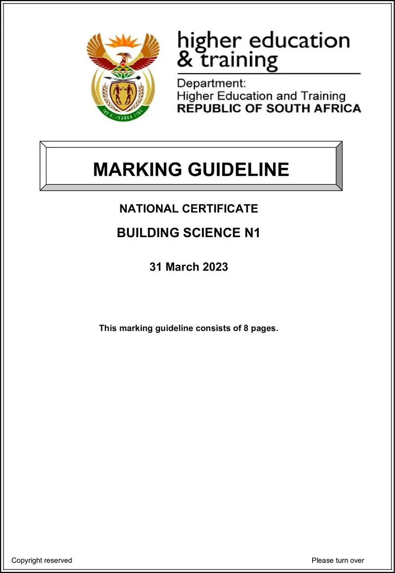 T230 Building Science N1 Memo April 2023