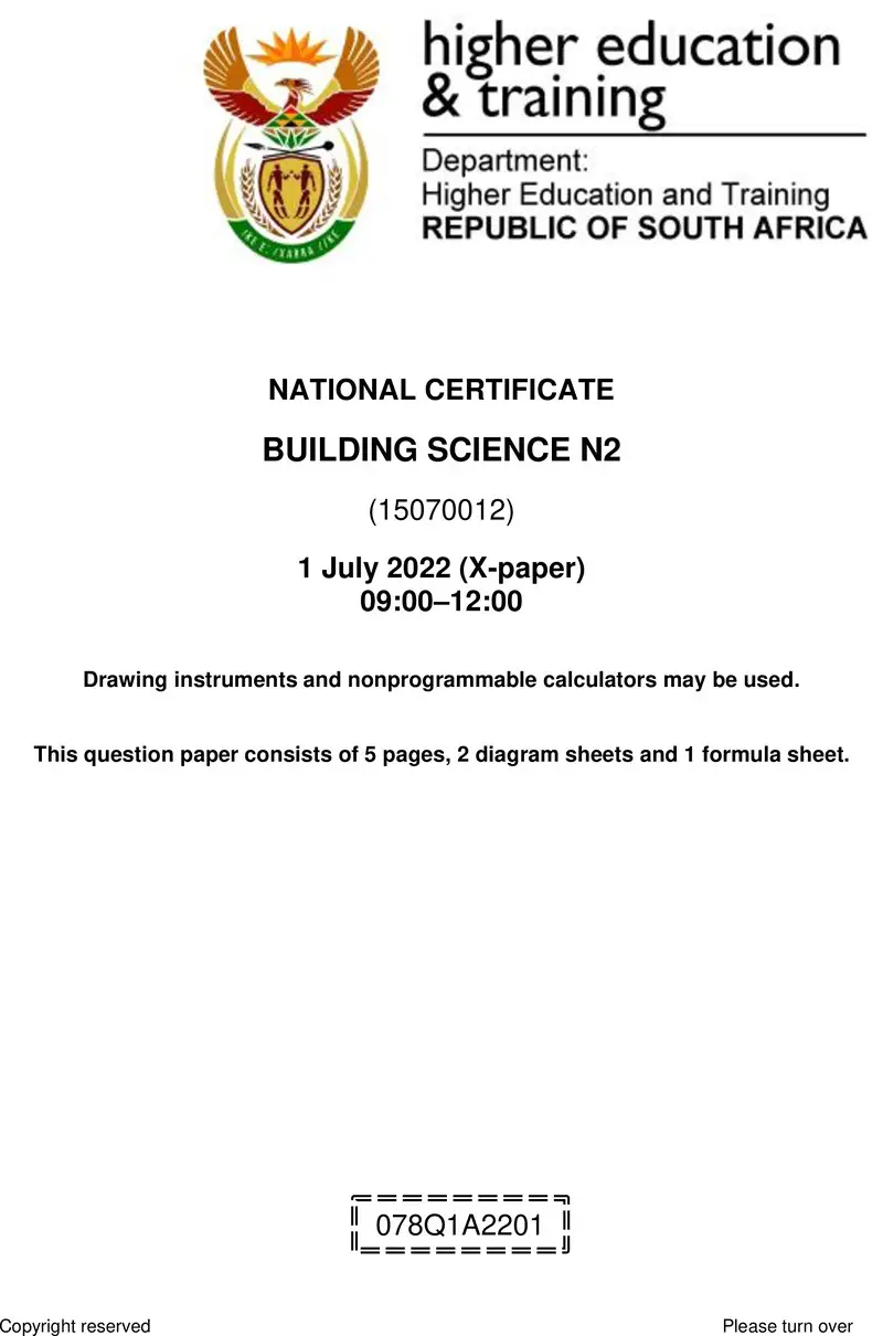 T240 078Q1A2201 Building Science N2 QP Aug 2022 Sign Off 1