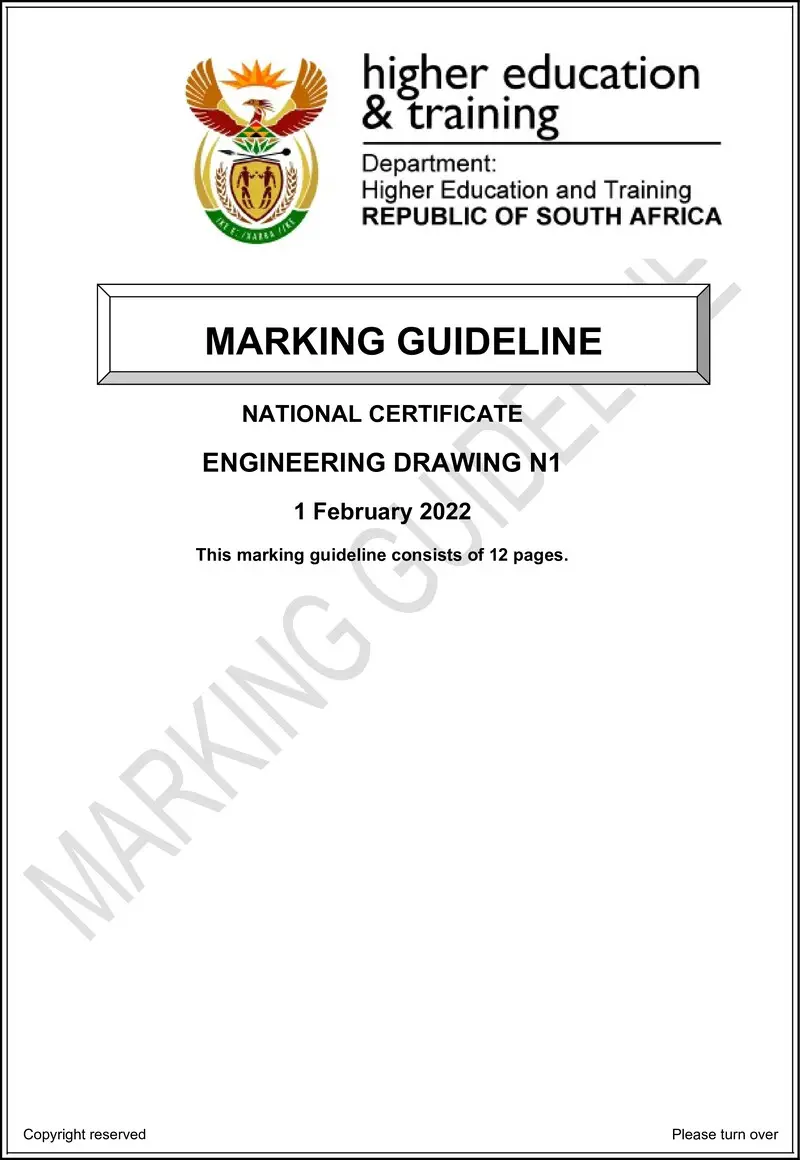 T570 Engineering Drawing N1 MEMO April 2022 preview