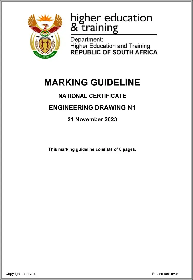T570 Engineering Drawing N1 Memo Nov 2023 Ed Bedeker L