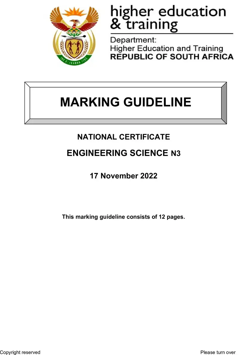 T640 Engineering Science N3 Mg Nov 2022 Final