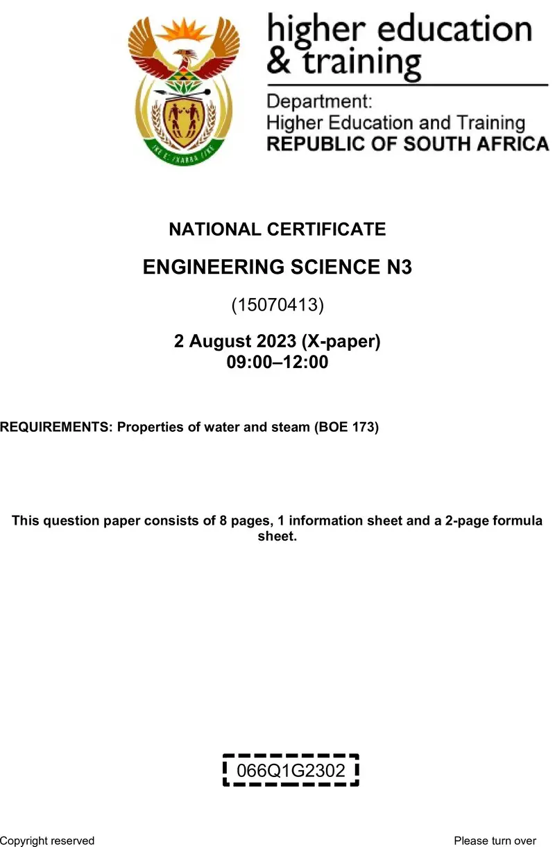T640 Engineering Science N3 QP Aug 2023 Sign Off