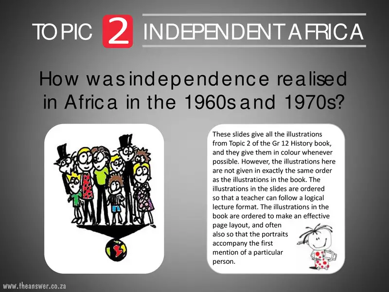 Grade 12 History Topic 2 Slides