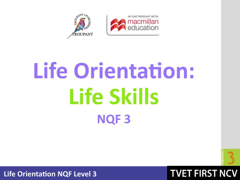 Lo Life Skills Level 3 Module 9 Lg