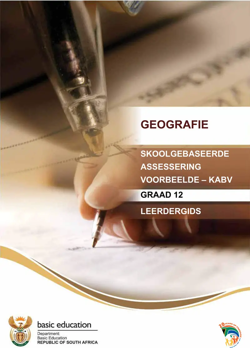 Geography Afrikaans Draft 2 Sba