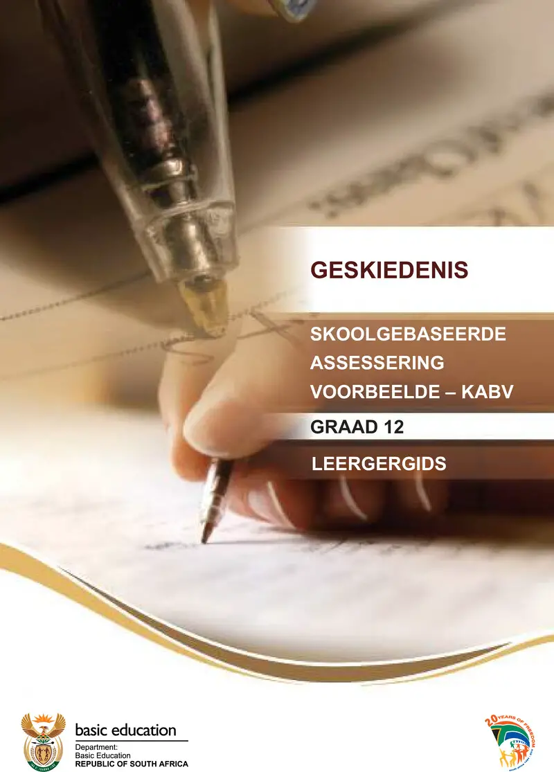 History Lg Eng Afr Sba