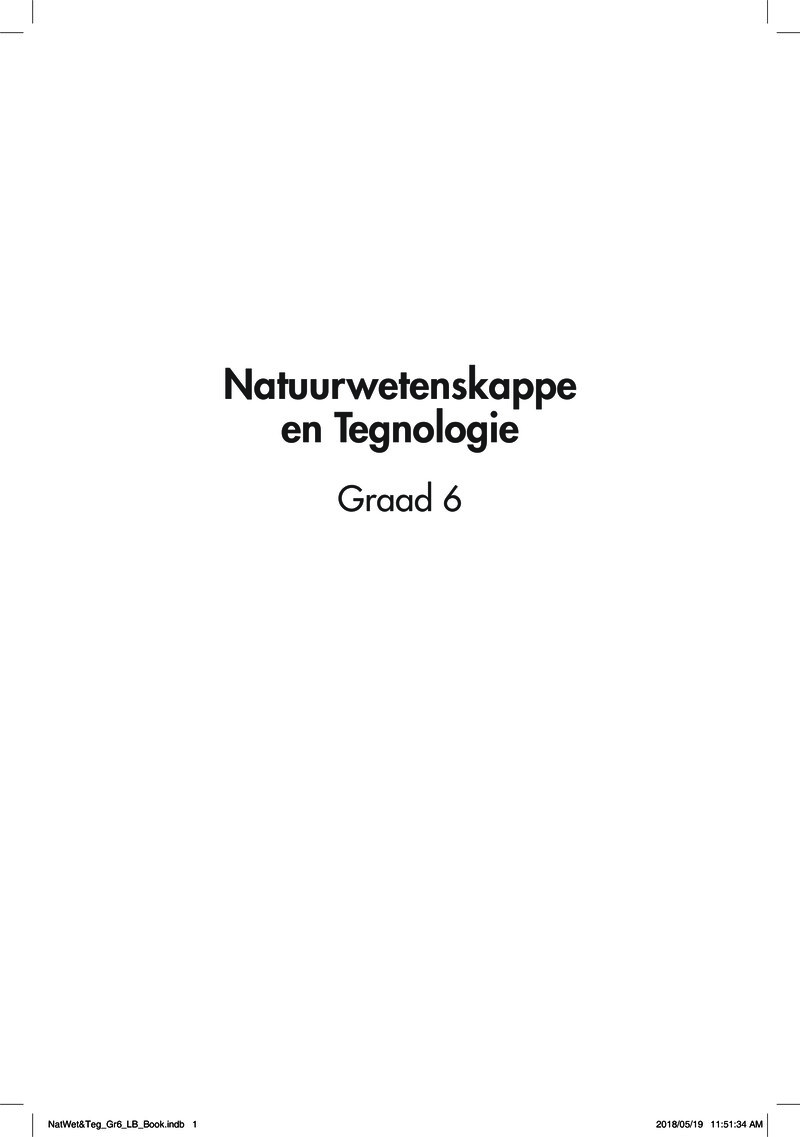 Natwet Teg Leerderboek Grade 6