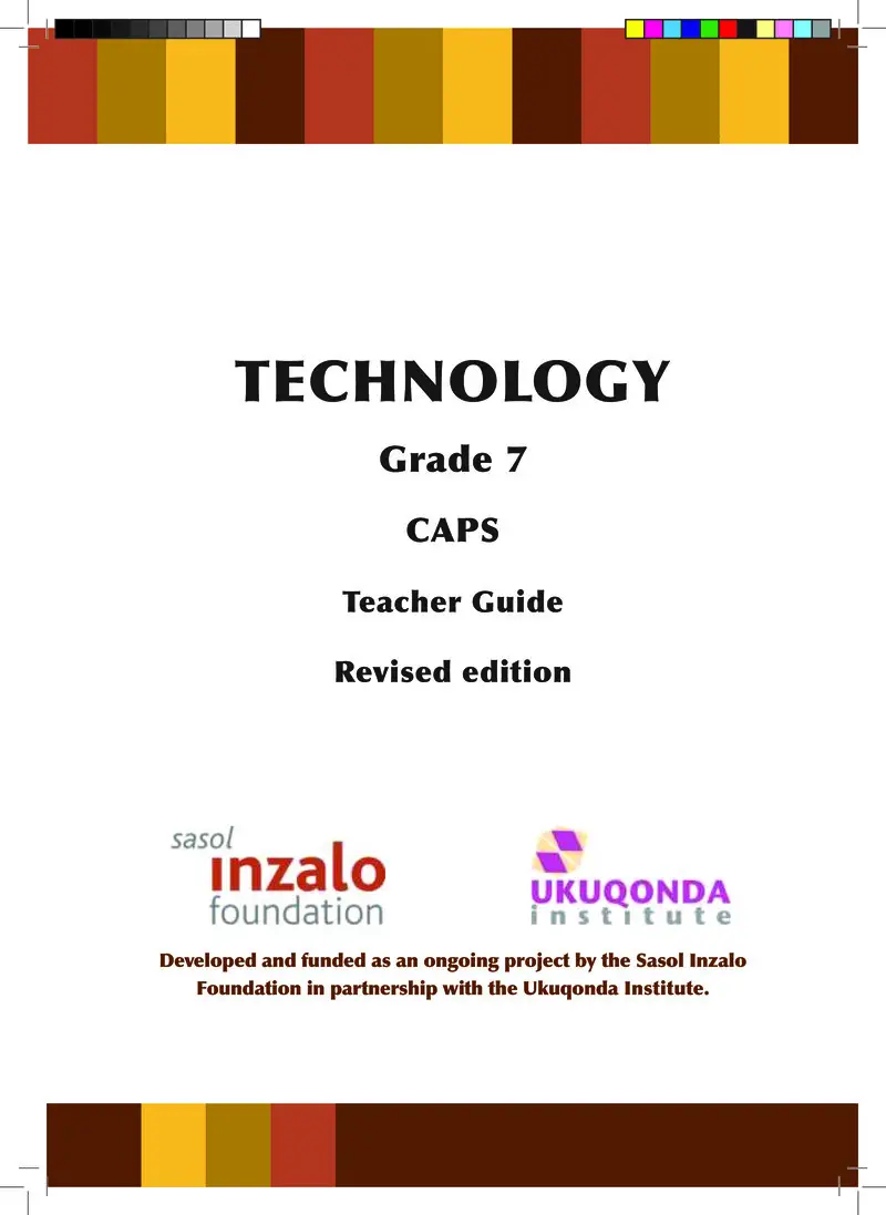 Technology Teacher Guide Grade 7