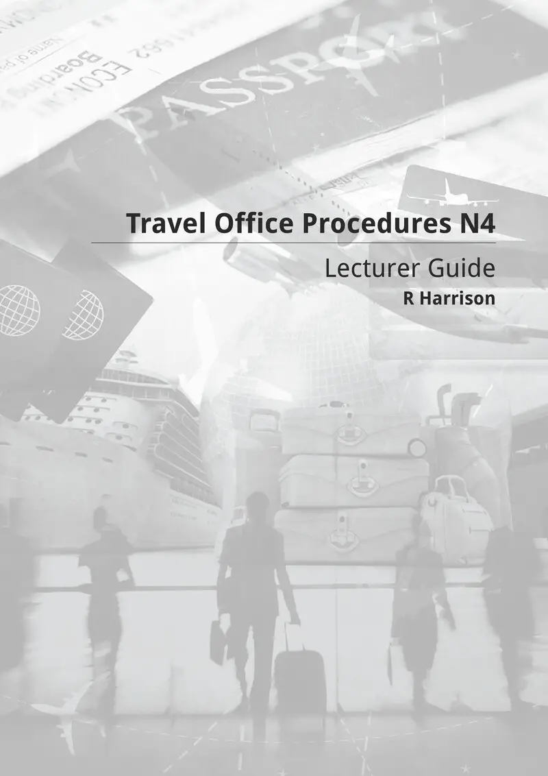 Travel Office Procedures Lecturer Guide N4
