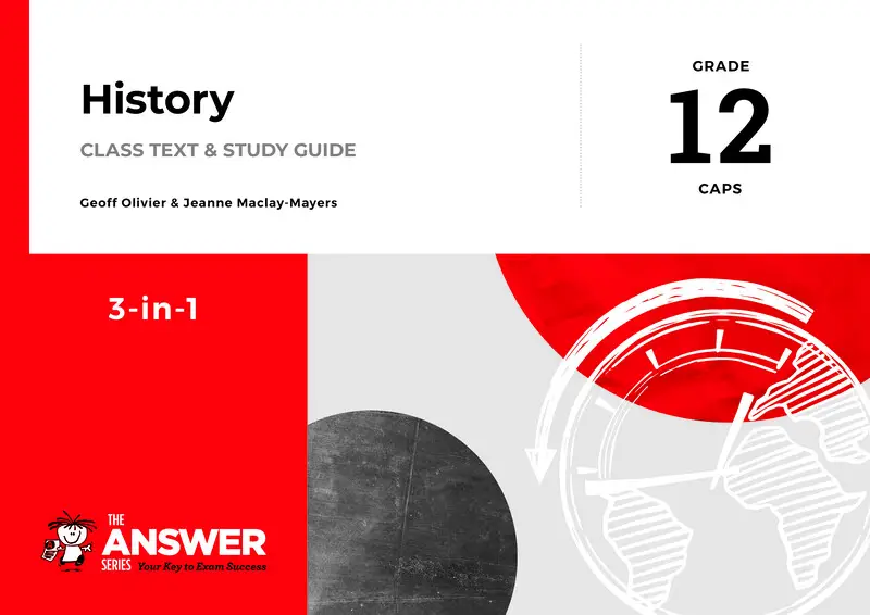 Grade 12 History 3In1 Extracts Mar 2024