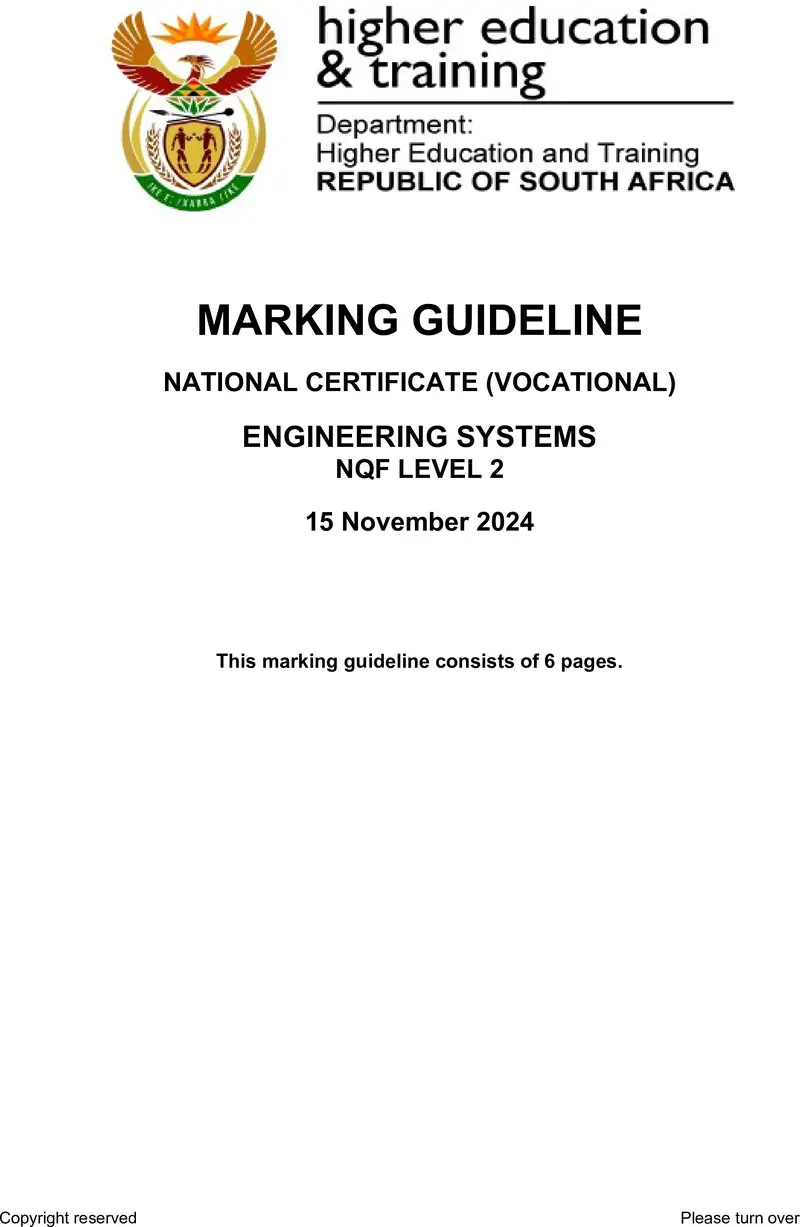 Nc1150 Engineering Systems L2 Memo Nov 2024