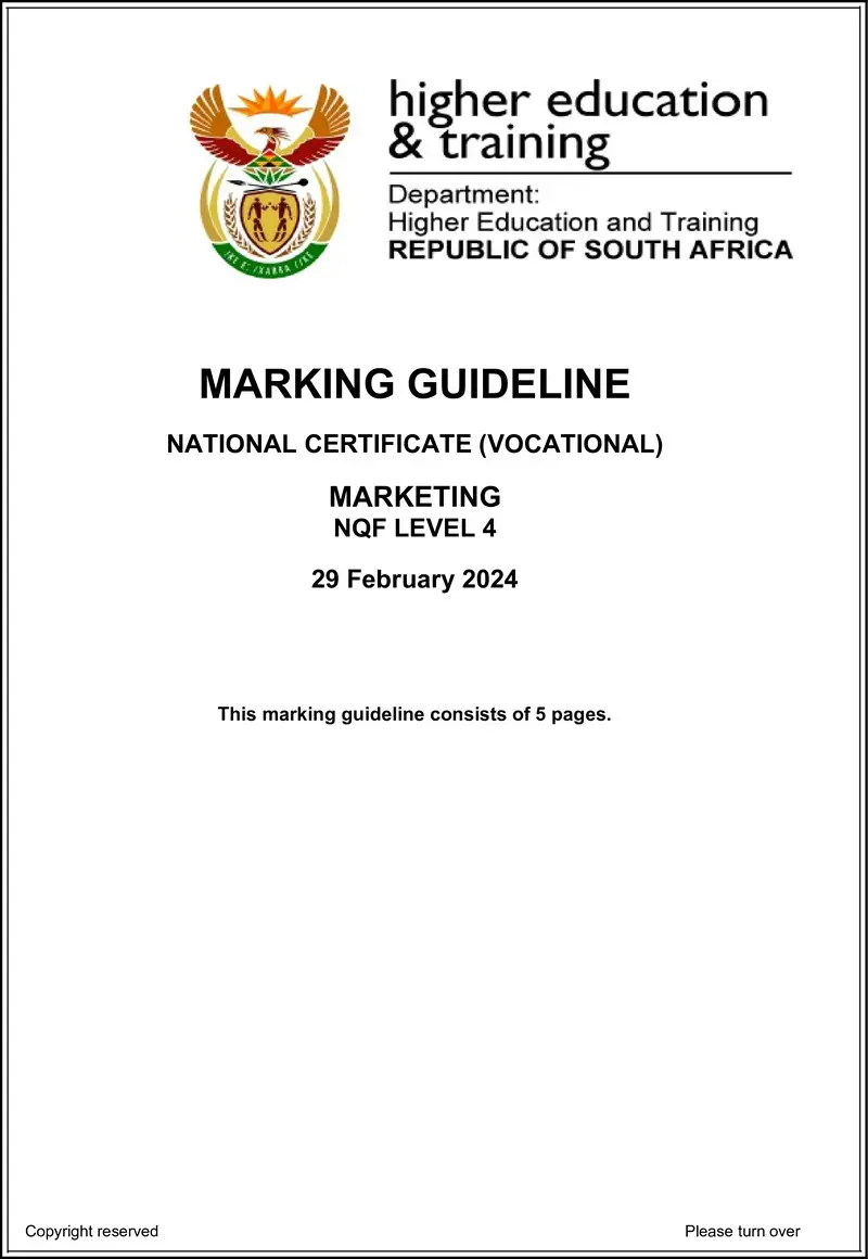 Nc1870 Marketing L4 Memo Supp 2024