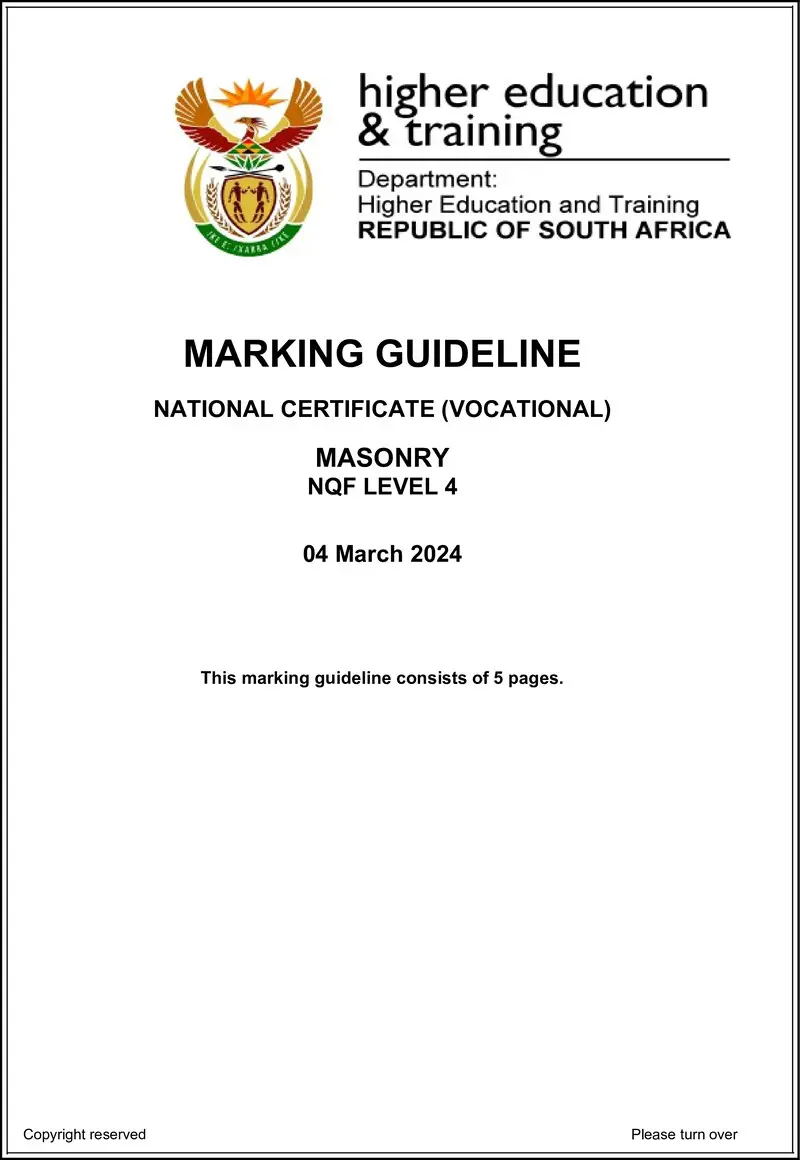 Nc1900 Masonry L4 Memo Feb 2024