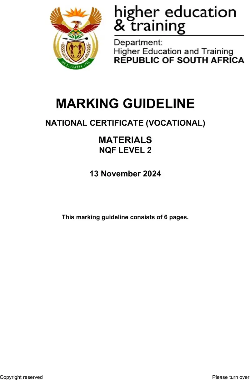 Nc1920 Materials L2 Memo Nov 2024