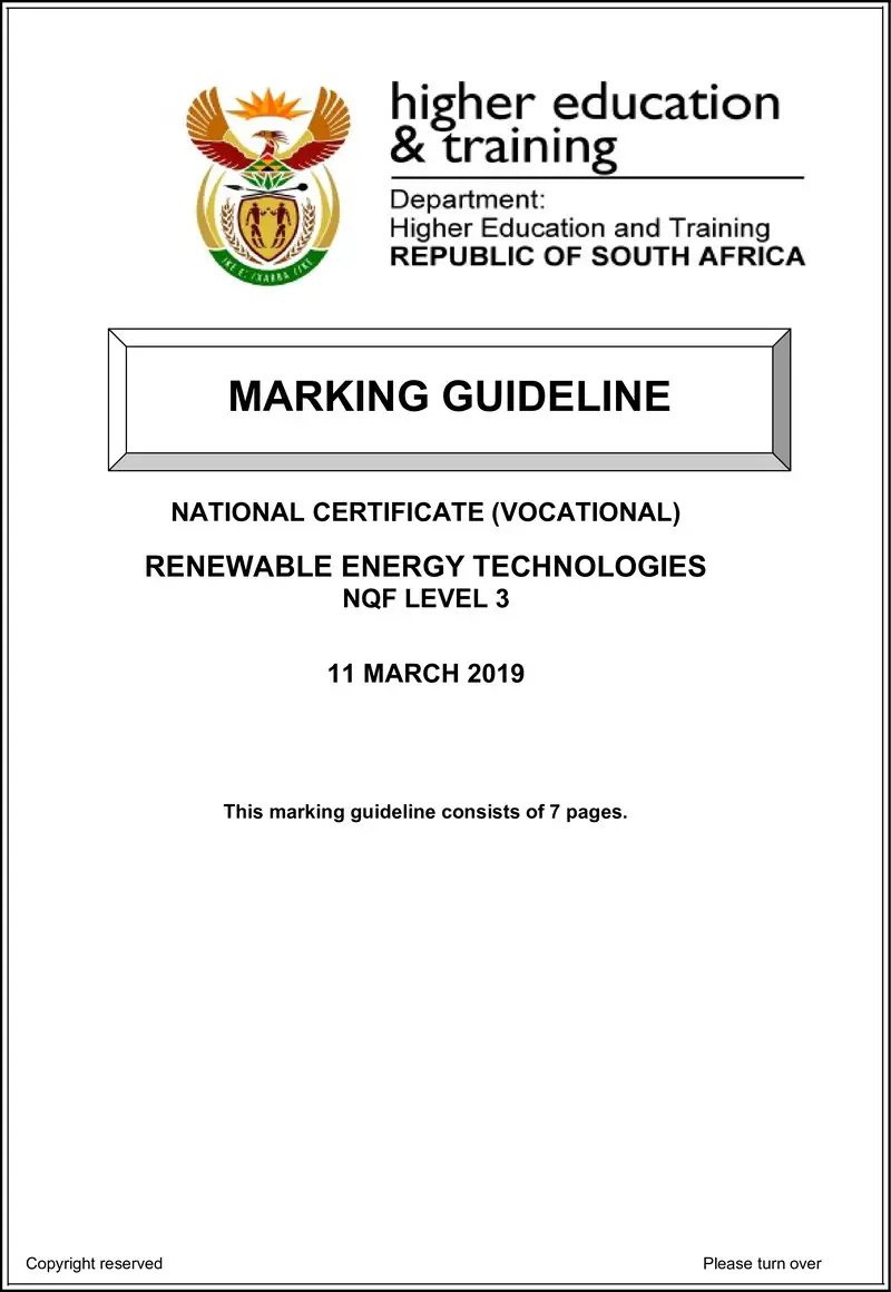 Nc2650 Renewable Energy Technologies L3 Memo Feb 2019