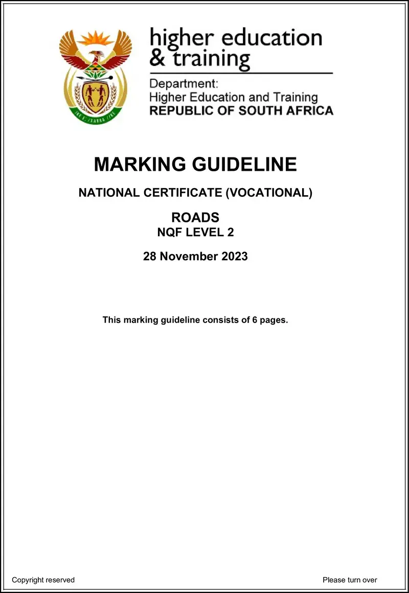 Nc2670 Roads L2 Memo Nov 2023
