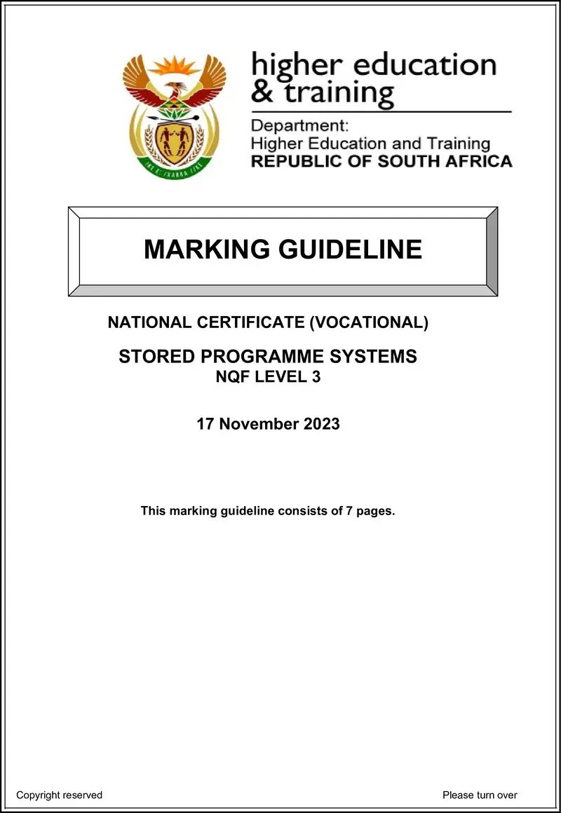 Nc2750 Stored Programme Systems L3 Memo Nov 2023
