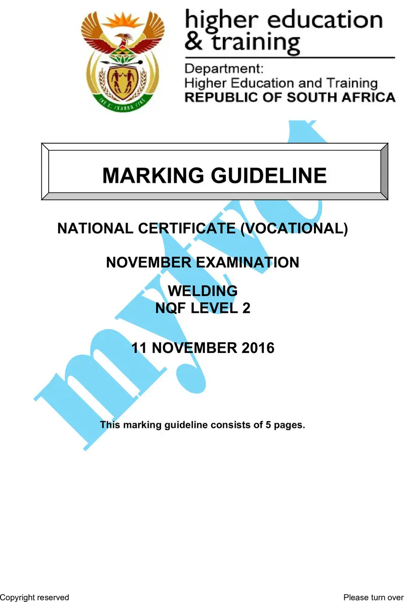 Nc2950 Welding L2 Memo Nov 2016