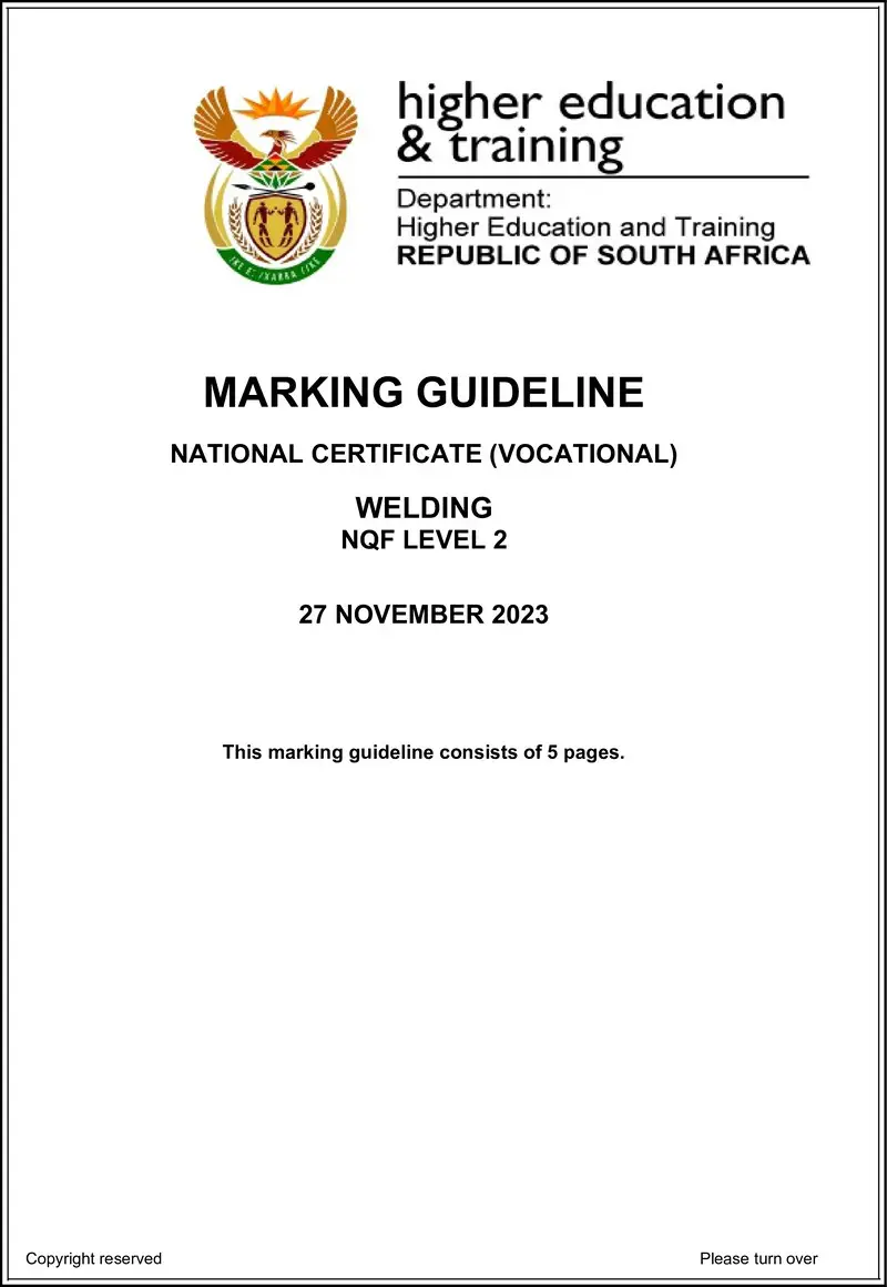 Nc2990 Welding L3 Memo Nov 2023