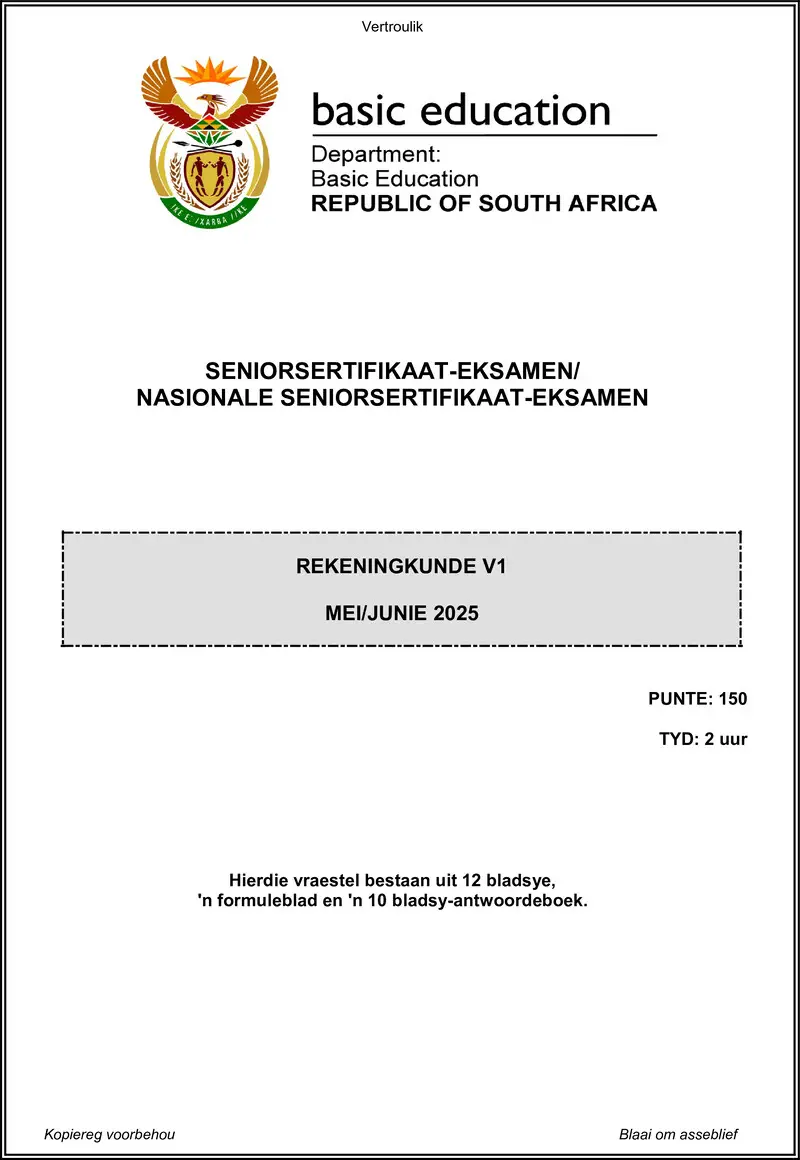 Accounting P1 May June 2025 Afr Gr12