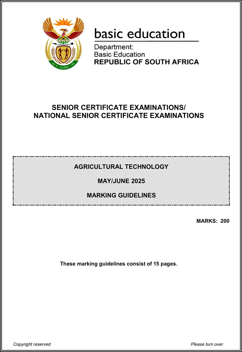 Agricultural Technology May June 2025 Mg Eng Gr12