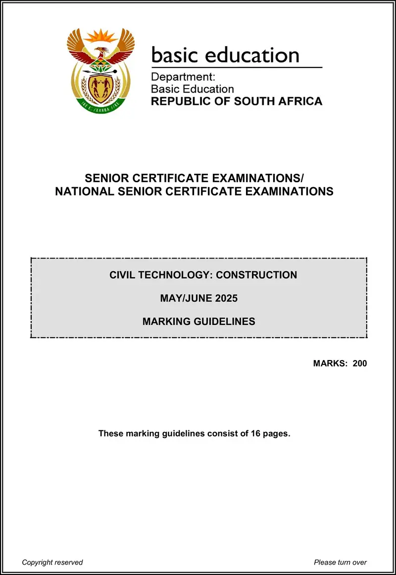 Civil Technology May June 2025 Construction Mg Eng Gr12