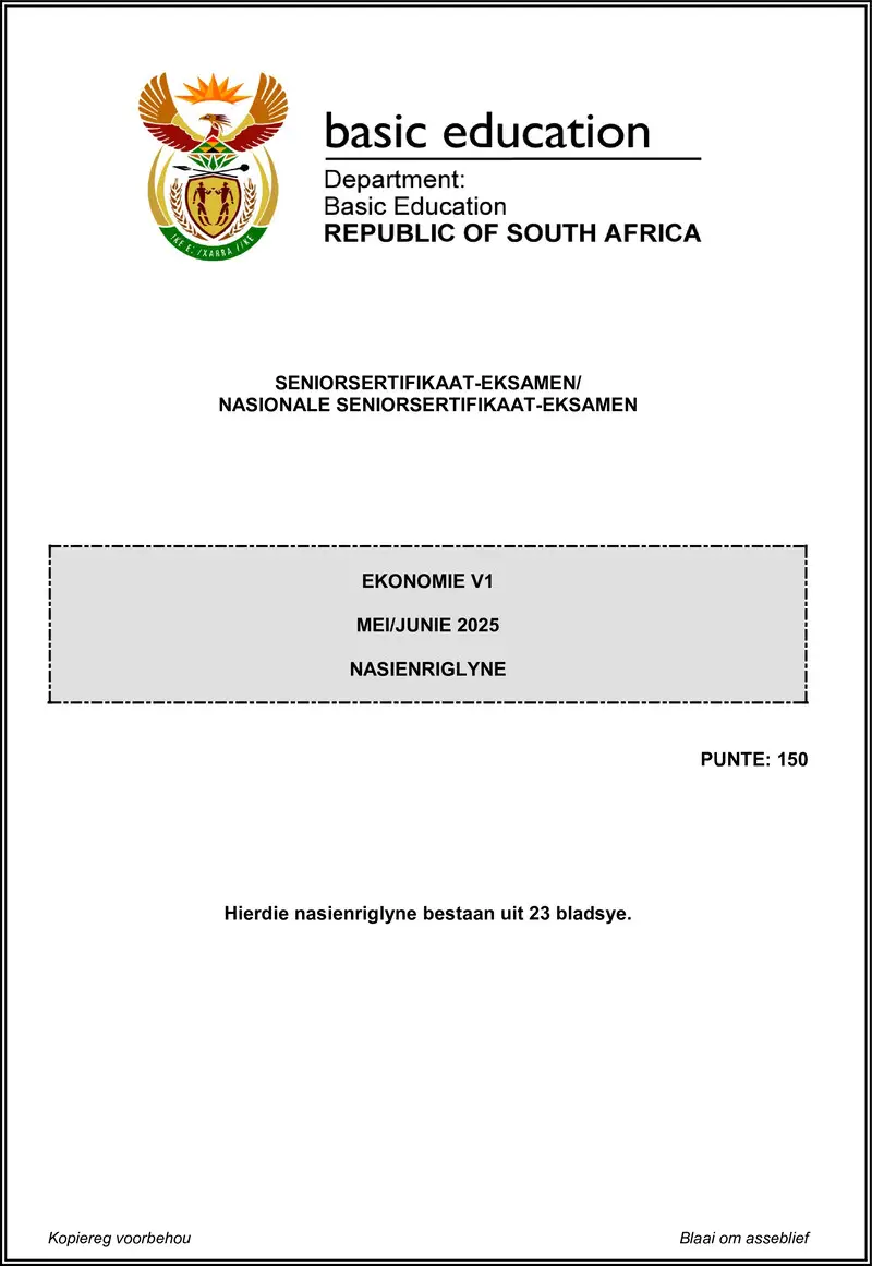 Economics P1 May June 2025 Mg Afr Gr12